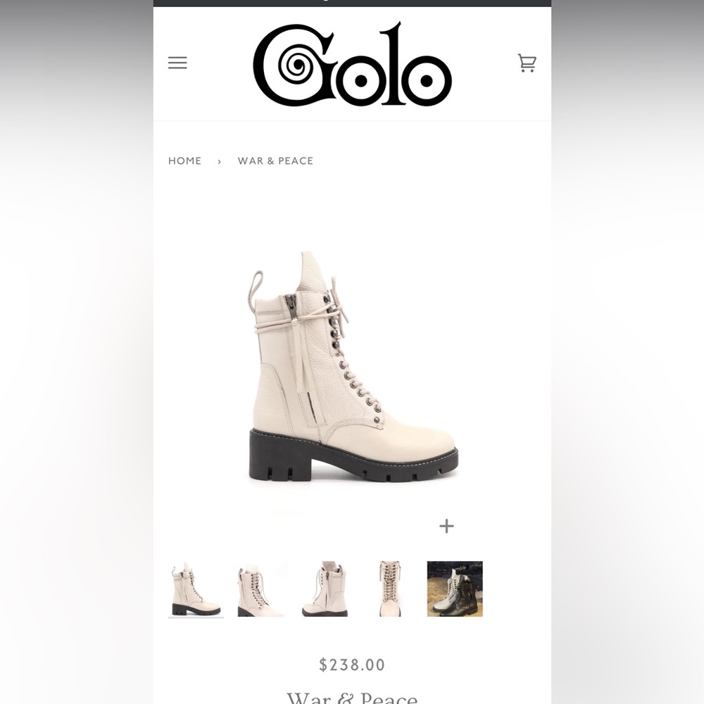 Golo war & peace boot 7